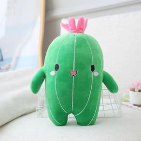 25cm Cartoon Cactus pelúcia boneca macia recheada para o menino lbv (Gre