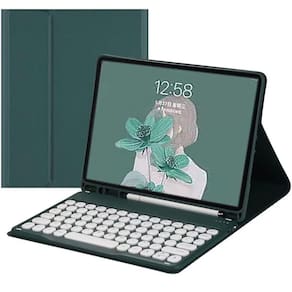 Capa de teclado para Huawei MatePad Pro 10.4 com suporte para caneta - verde