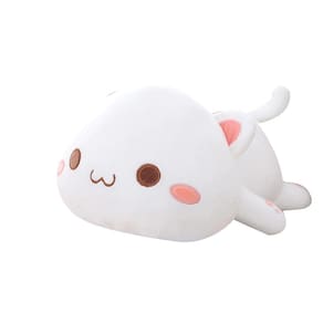 35cm bonito deitado gato boneca boneca pelúcia sofá recheado sofá cushi