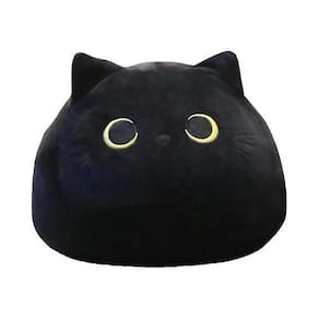 40cm bonito gato preto boneca de pelúcia desenhos animados empalhado animal bonito B