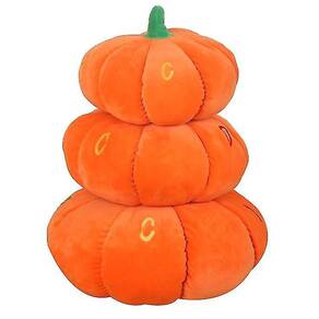 Brinquedo de pelúcia com travesseiro de abóbora de Halloween