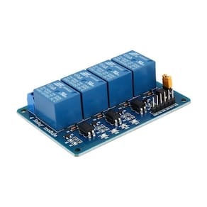 Placa de módulo de relé Shield 4 Channel 5V para MCU PIC AVR DS