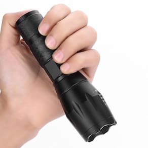 Mini-brilhante LED T6/L2 Zoom Lanterna Recarregável (Um Tamanho)