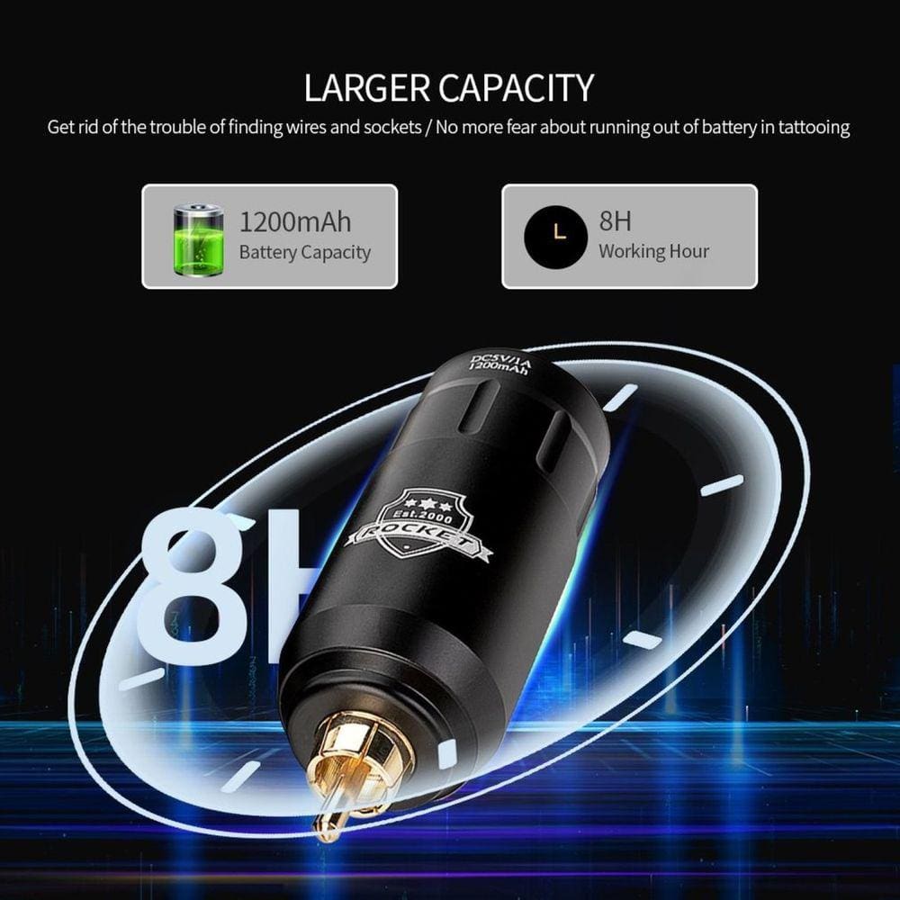 Máquina de tatuagem Pen Rocket Professional Light Weigh