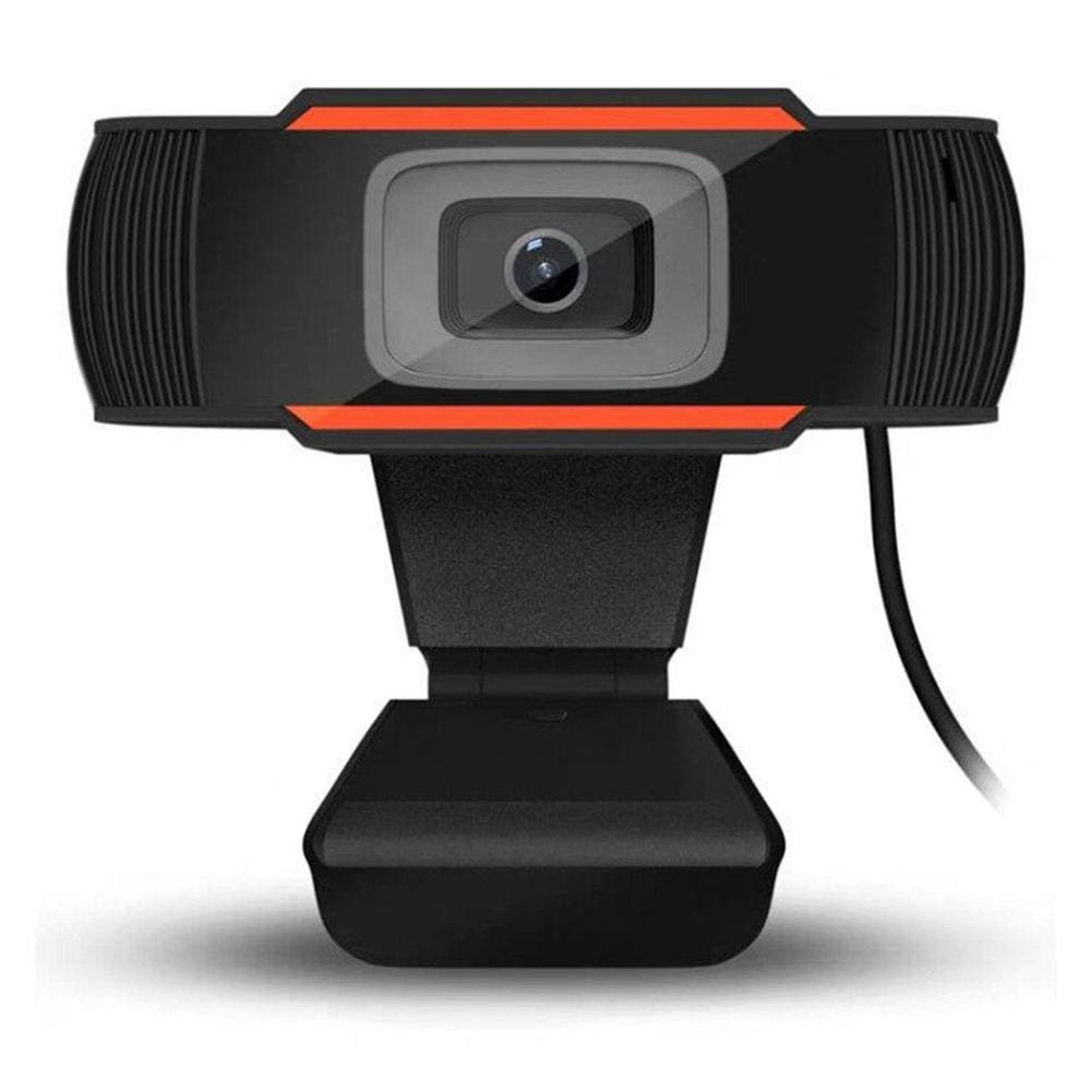 Câmera USB HD 1080P com microfone para conferência e webca