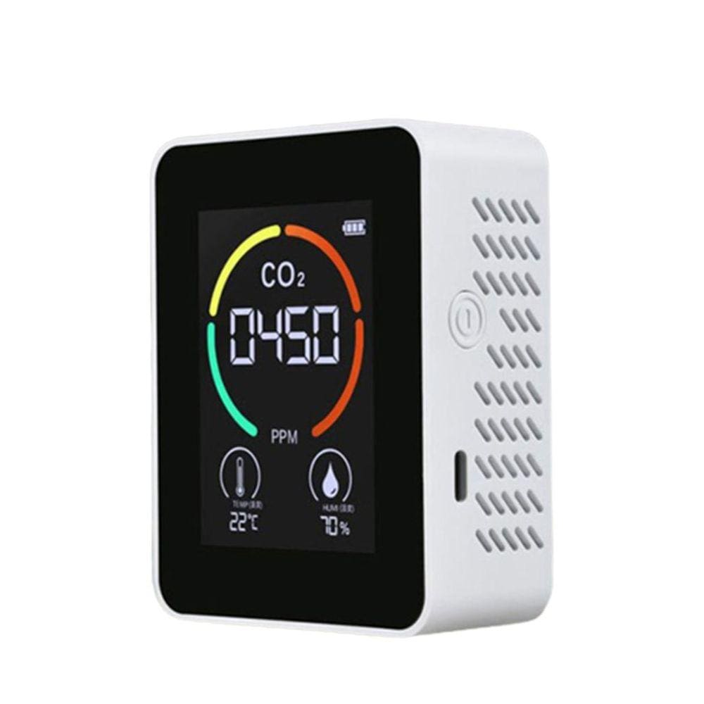 Detector de CO2, sensor portátil, display digital preciso