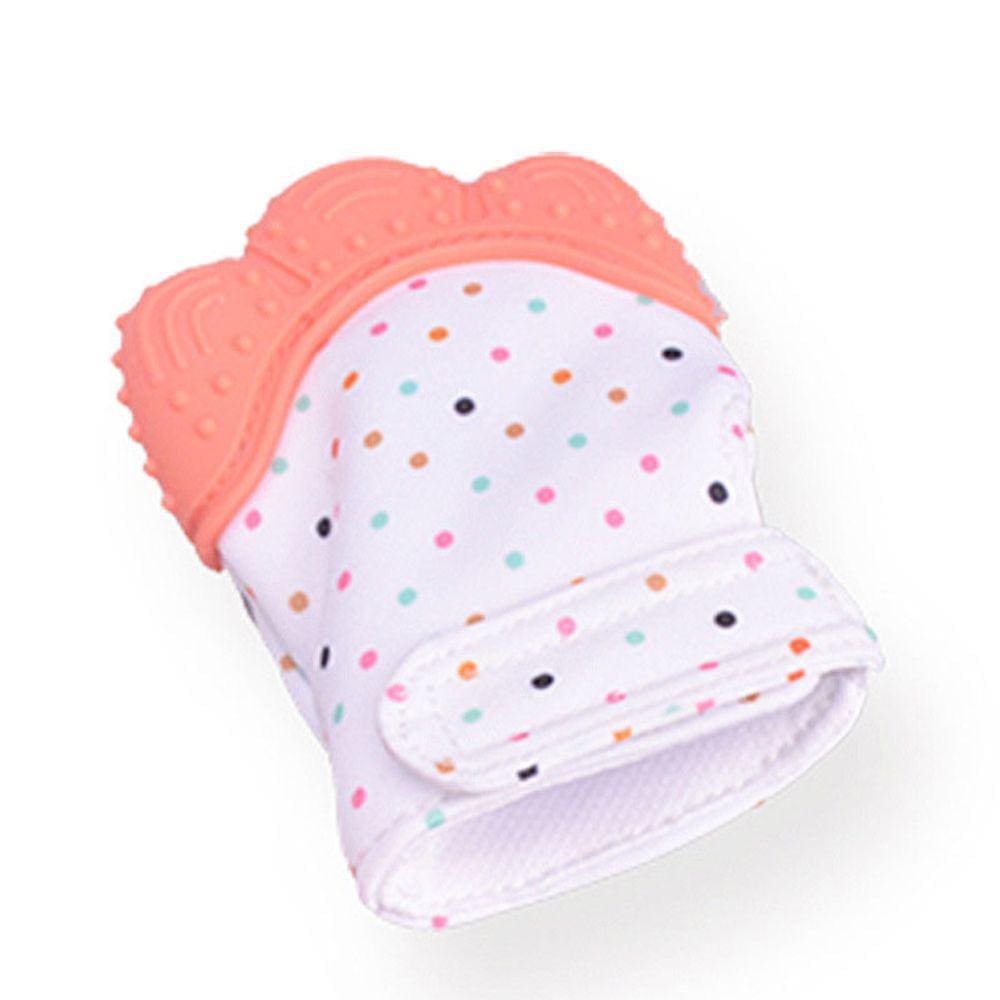 Baby Teether Silicone Chupeta Luva de Som Proteger Baby Ski