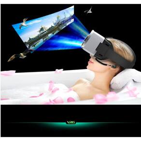 Óculos VR de realidade virtual chocantes em 3D para ceres de 5 a 7 pés