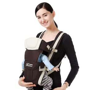 Mochila Sling com carrinho de bebê