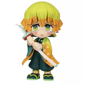 Figura: Demon Slayer Zenitsu Agatsuma Toonize, desenho animado, 13 cm