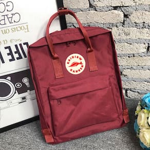 Mochila Feminina Impermeável Leve Bolsa de Ombro Escolar-