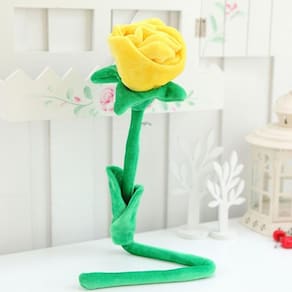 9pcs flor artificial decoração flores buquê para weddin