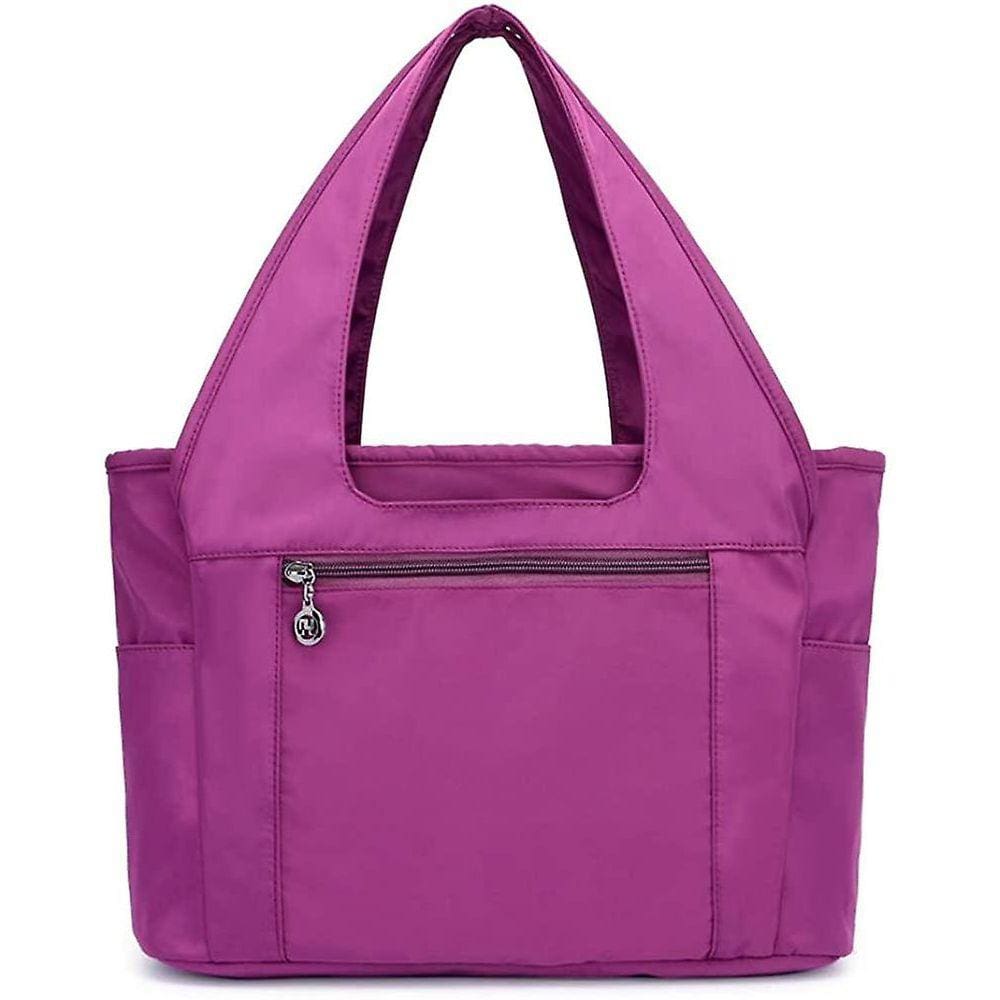 Nylon Mulheres Moda Grande Tote Shoulder Bag trabalho impermeável