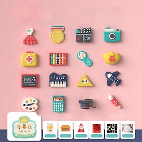 Conjunto de acessórios de brinquedo, 16 peças, design multifuncional Grab Zhou
