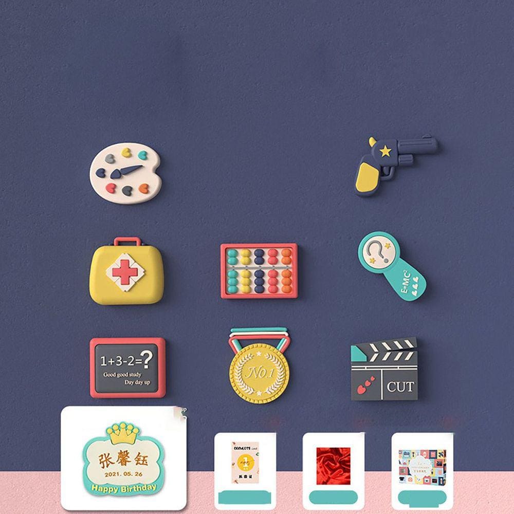 Conjunto de acessórios de brinquedo, 8 peças de borracha macia para pegar e brincar