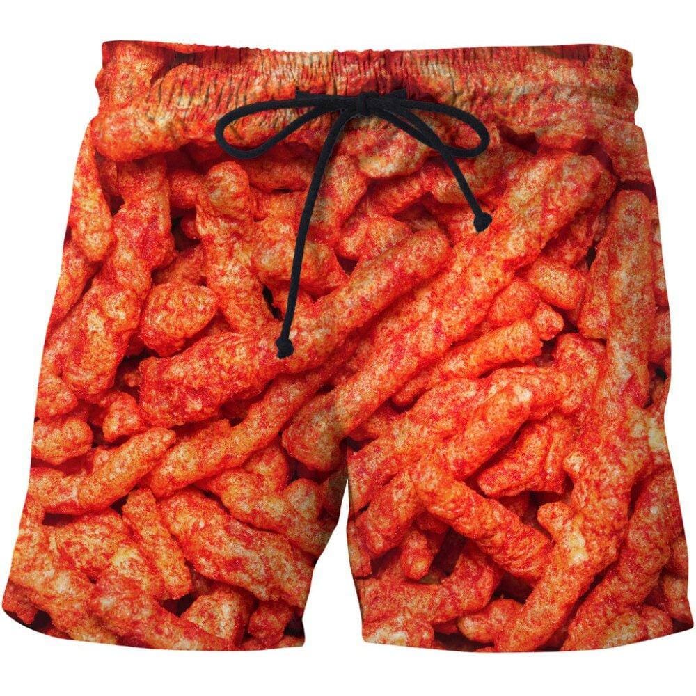 Festa da salsicha Comida Impressa Masculina All Over Pant =(XL)