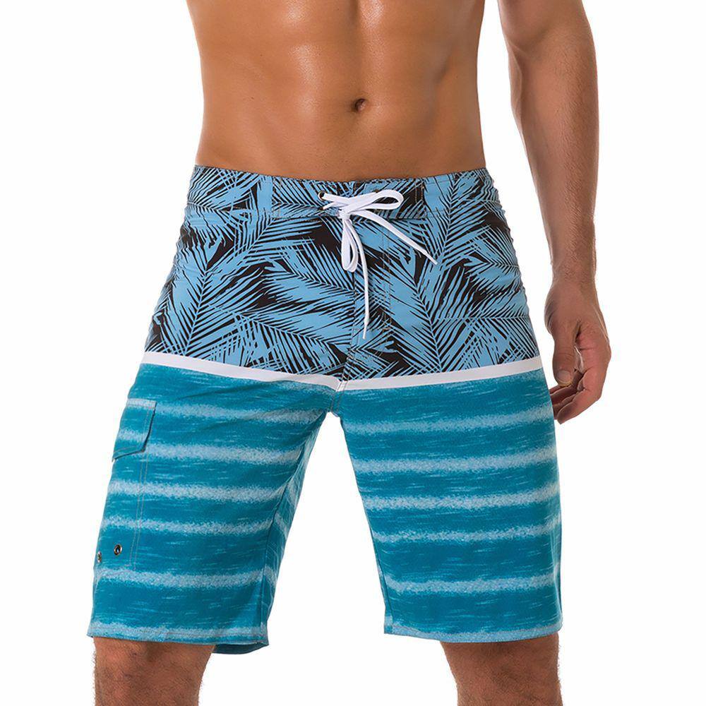 Surfing Print Calças de Praia Respiráveis A01 28