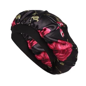 Chapéu de cabelo de seda macia com faixa larga (multicolorido)
