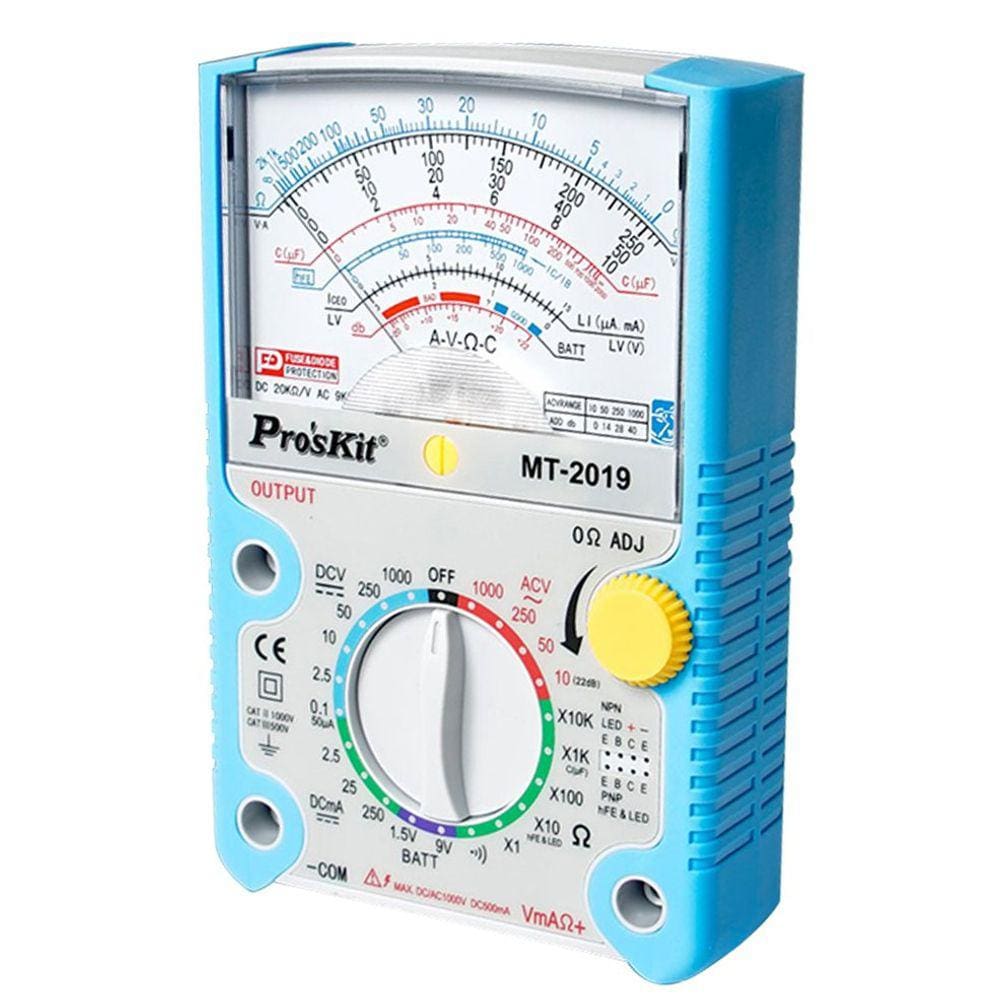 Prós`Kit Segurança Padrão Multímetro Analógico DC AC Voltage Res