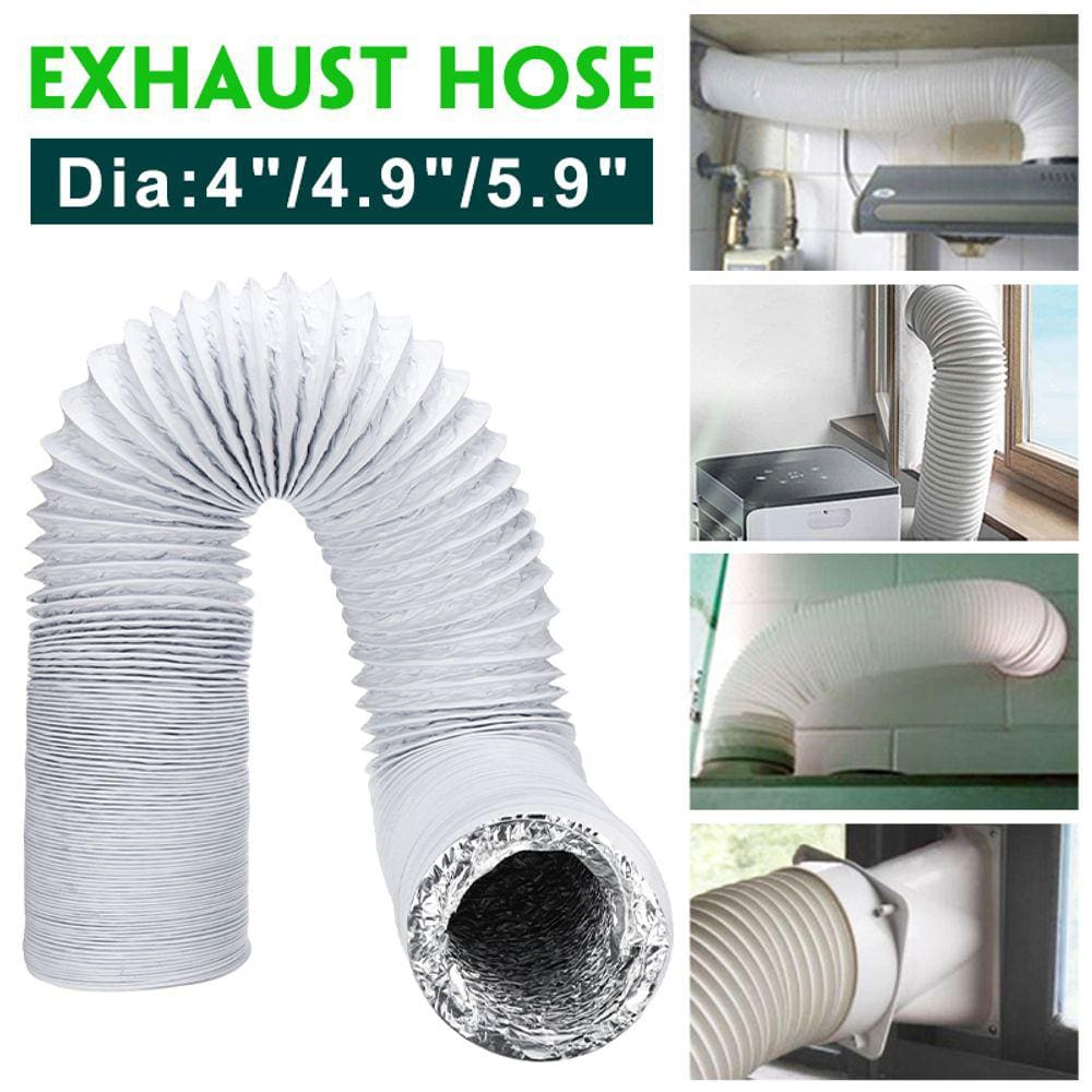 1.5-8M 4 &quot;Universal Flexível Alumínio Ar Condicionado Exhaus
