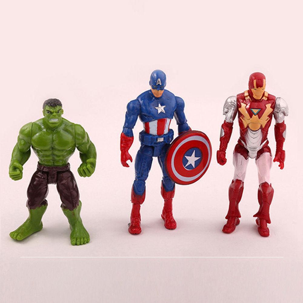 best-seller 6pcs super-herói os vingadores figuras de ação