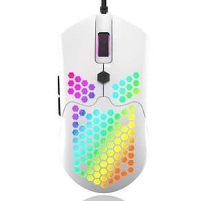 M5 Hollow-out comb Shell Gaming Mouse Colorido Rgb 7