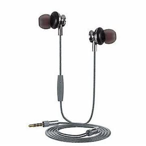 Langsdom M430 IN-EUR 3.5mm fone de ouvido de controle com fio com microfone (