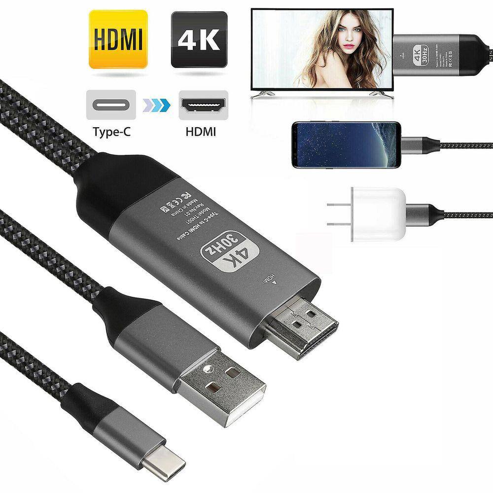Tipo C para HDMI HDMI Cables Adapter (One Size)