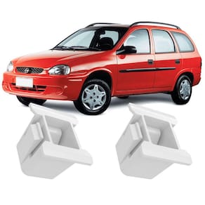 Kit 2 Buchas Presilhas Grampos Para Fixação Farol Corsa Wagon 97 98 99 2000 2001 2002