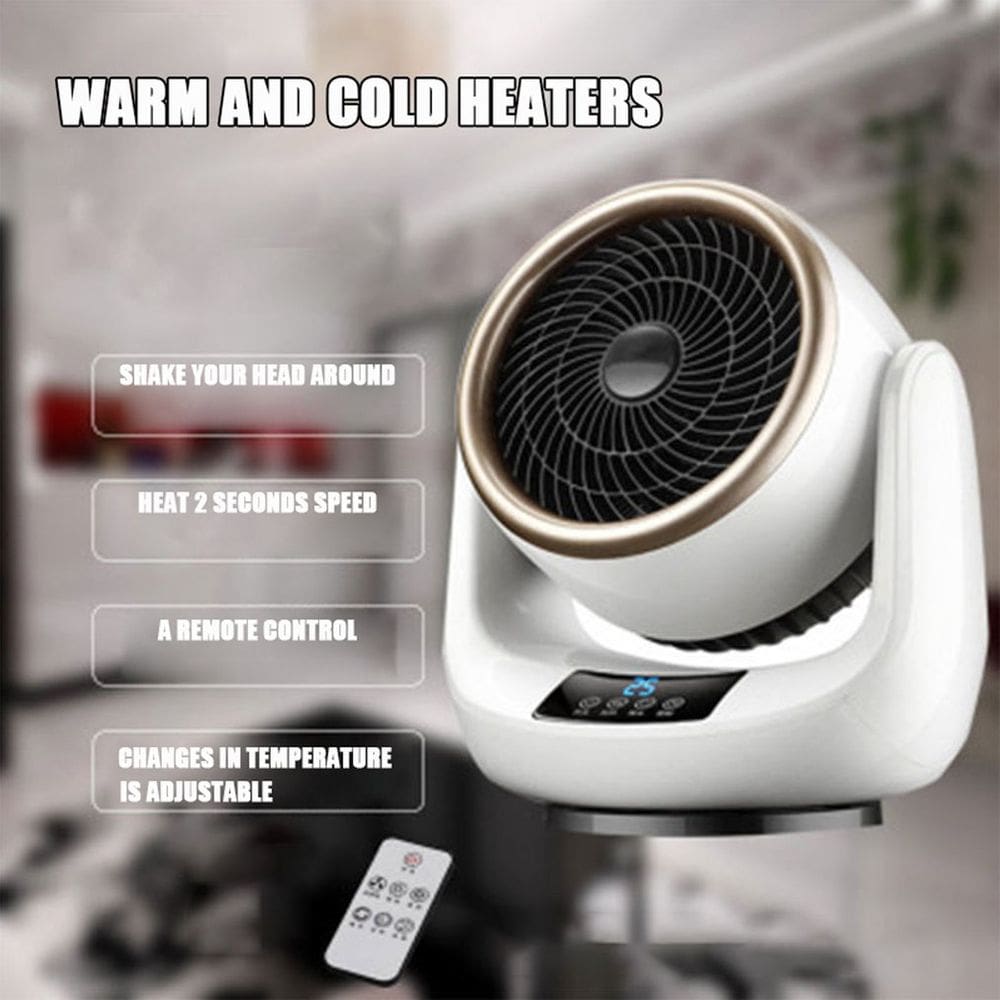 Aquecedor 2 Segundos Aquecimento Rápido Controle Remoto Superaquecimento Protec