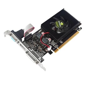 Placa gráfica GT210 de 1 GB e com tela dupla de alta definição