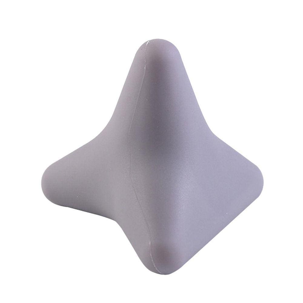 Cinza# Deep Tissue Massagem Ferramenta Thumb Protector Massager Sili