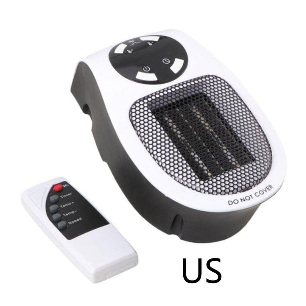 Mini Electric Wall Outlet Air Heater Poderoso Aquecedor Rápido Ele