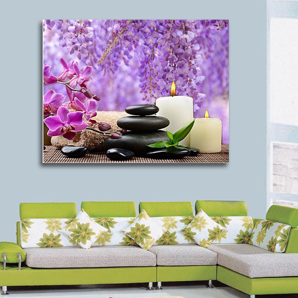 Imagem Decorativa Sem Moldura 50 * 70 – Vela