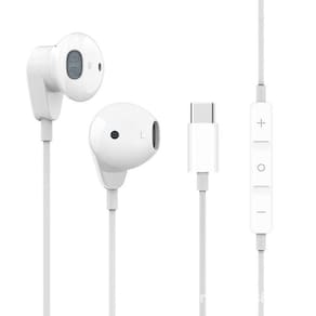 Fone de ouvido com fio tipo C fone de ouvido HIFI fone de ouvido estéreo com microfone