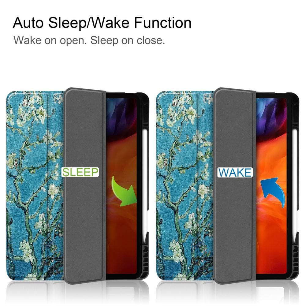 Capa para  Pro 12.9 2021 Suporte Dobrável