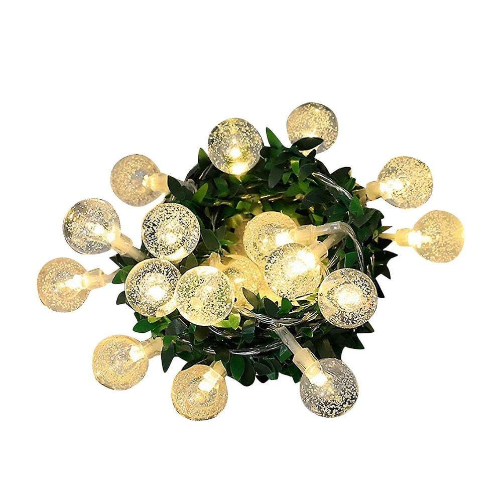 String LED BOLB BOLB BOLBO LUZ VERDE DA FOLHA (3M Warm W