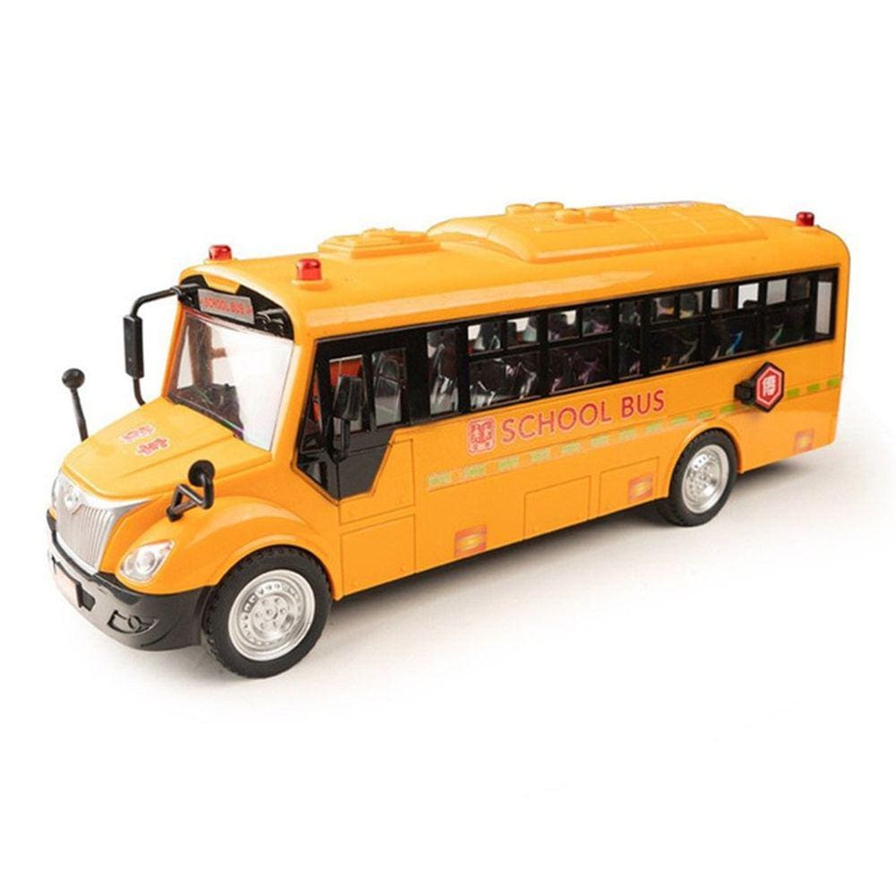 Ônibus Escolar Brinquedo Moe Veículos Diecast Amarelo Grande Liga Pu