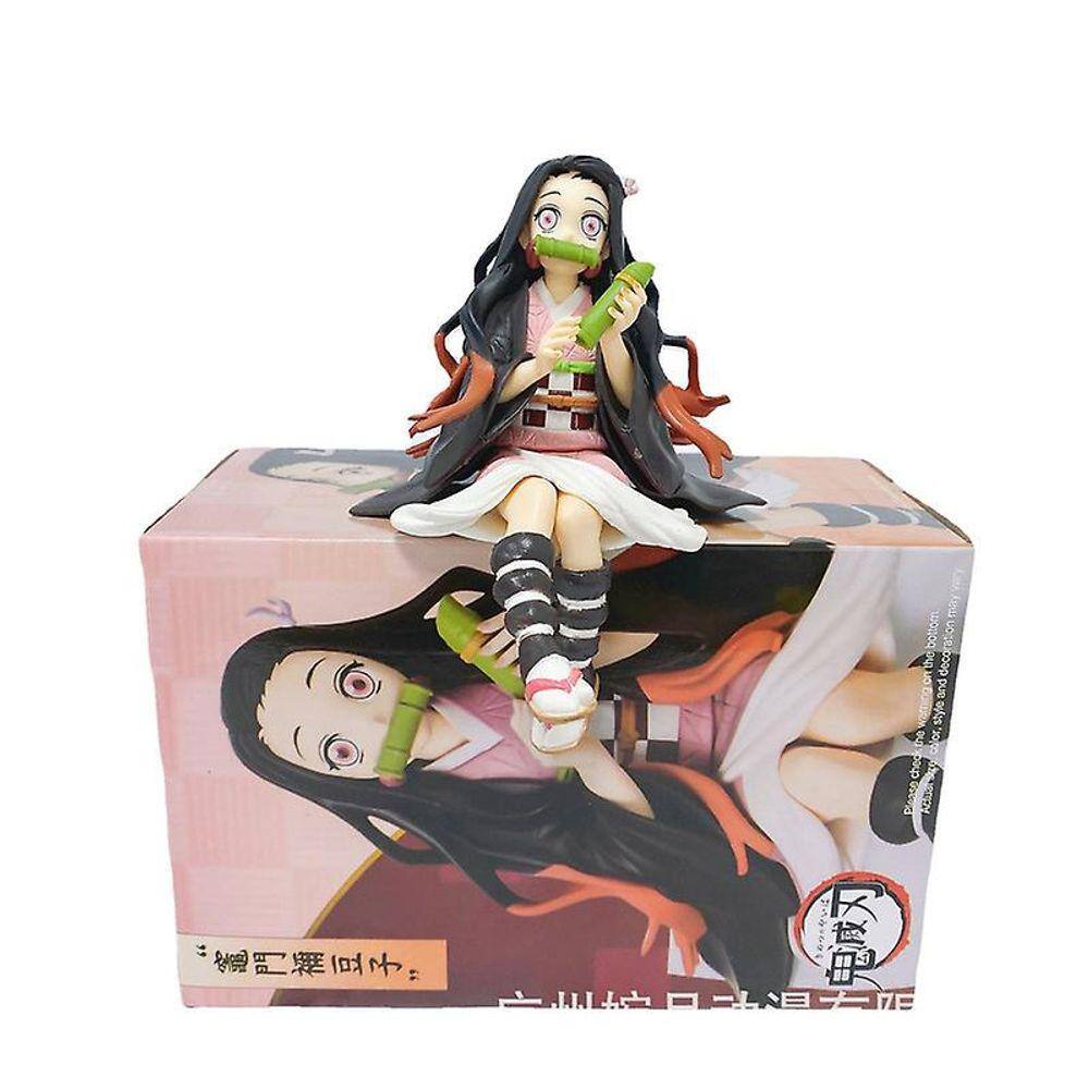 Demon Slayer Figura Sentado Anime Doll Presente para a Páscoa (One Si