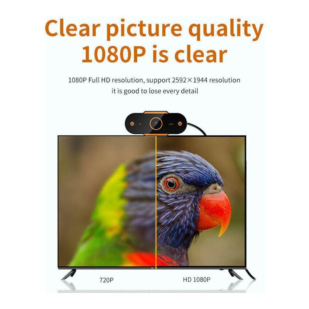 Auto Focus 1080p HD Webcam 1080P Web Camera com microfone