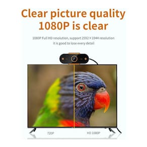 Auto Focus 1080p HD Webcam 1080P Web Camera com microfone