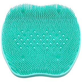 Massageador de limpeza de pés, almofada de pés, escova de peeling esfoliante