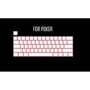 Pudim doubleshot keycap luz de fundo para keybo mecânico