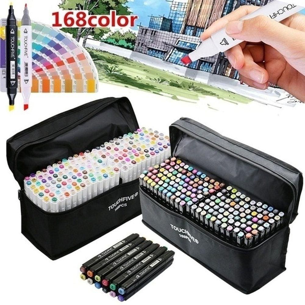 Best Seller Marcadores de Desenho de Ponta Dupla, para Caligrafia Branca