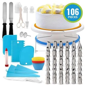 Kit de decoração para pastelaria de pastelaria 106 Pcs Kit 106