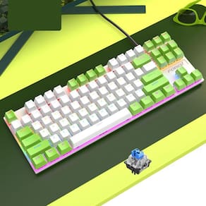 FV - 301 87 - Teclas teclado mecânico (verde branco)