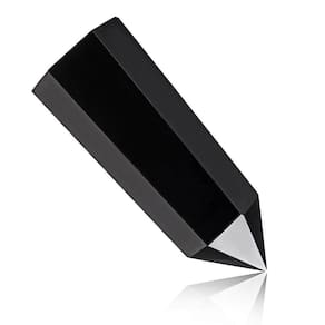1pc l Obsidiana Quartzo Cristal Obelisco Ponto Varit
