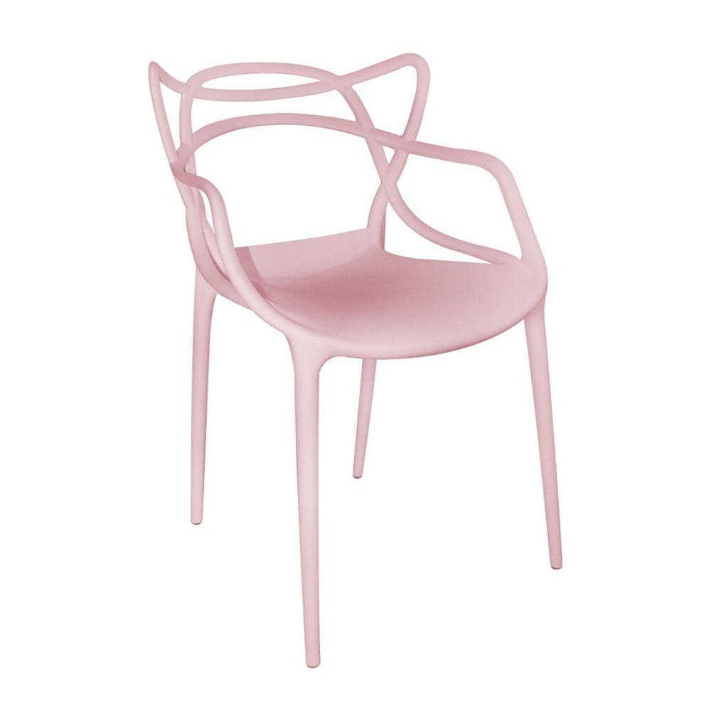 Cadeira para Sala de Estar Berrini Rosa