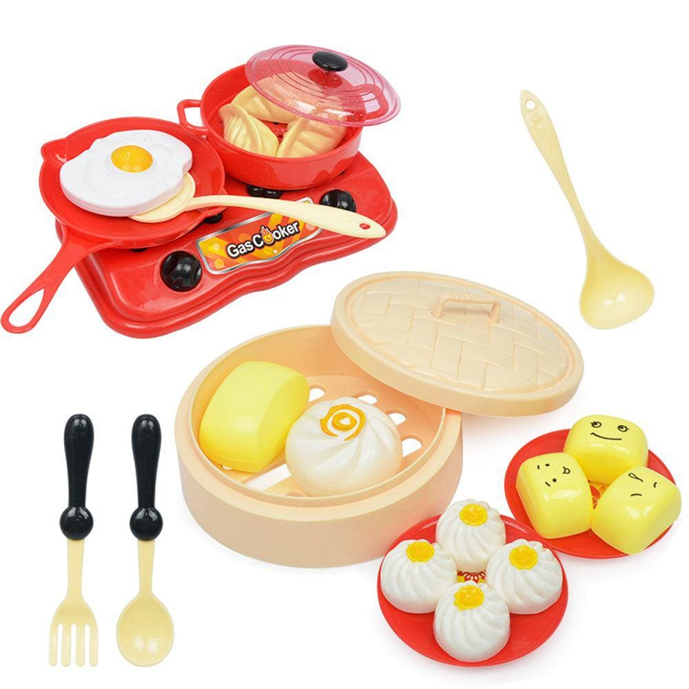 Mais vendido 18 pcs/set crianças fingir jogar cozinha