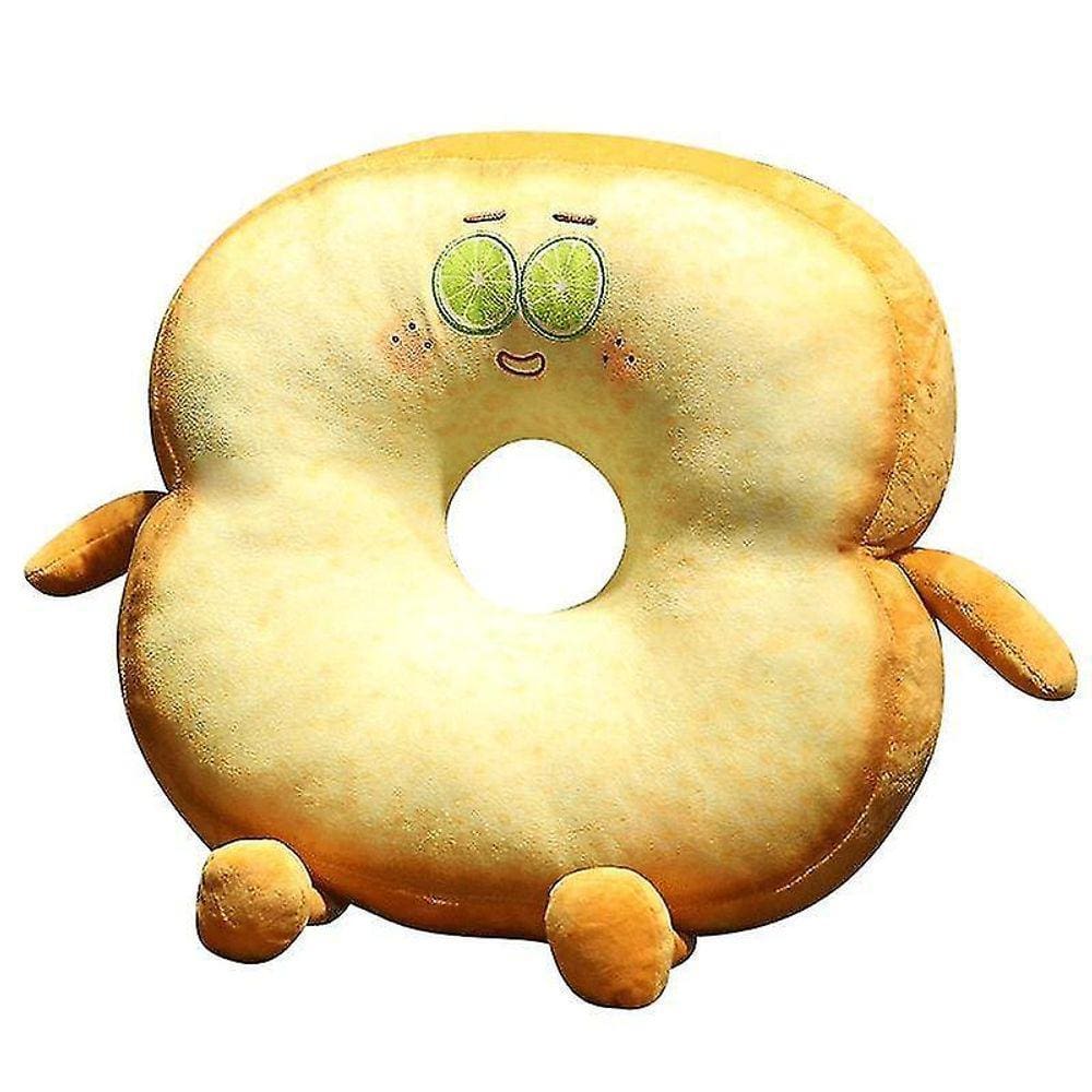 Simulação de pelúcia Pão fatiado Torrada Soft Nap Sleeping Pillow